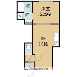 ハイパディミハラ【2階】の間取り